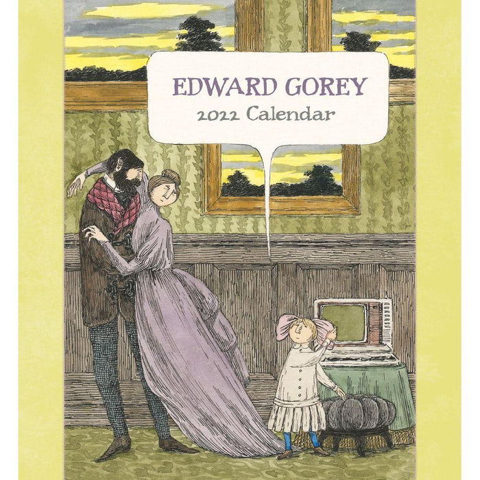 Edward Gorey 2022 Wall Calendar