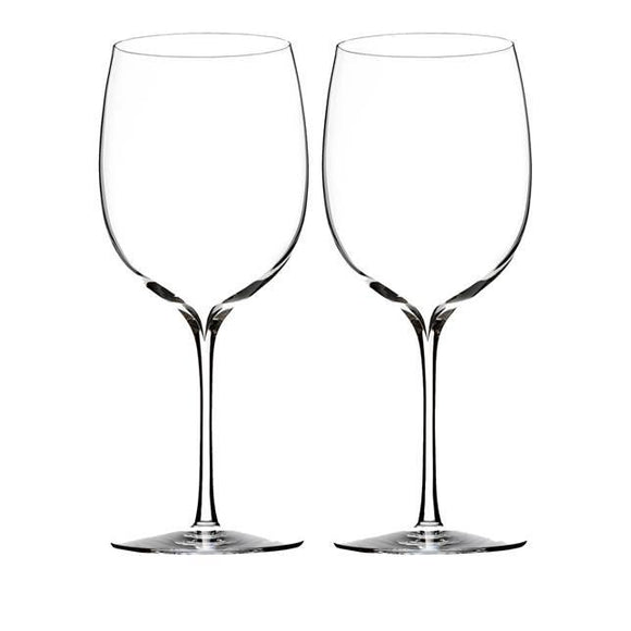 Elegance Bordeaux Glass Pair