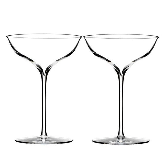 Elegance Coupe Champagne Glass Pair