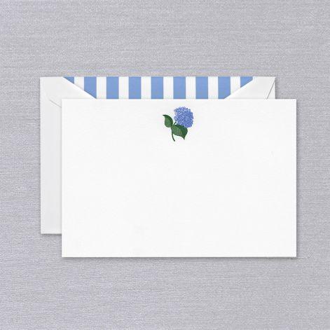 Crane Paper Engraved Hydrangea Pearl White Boxed Cards — Pearl Grant ...