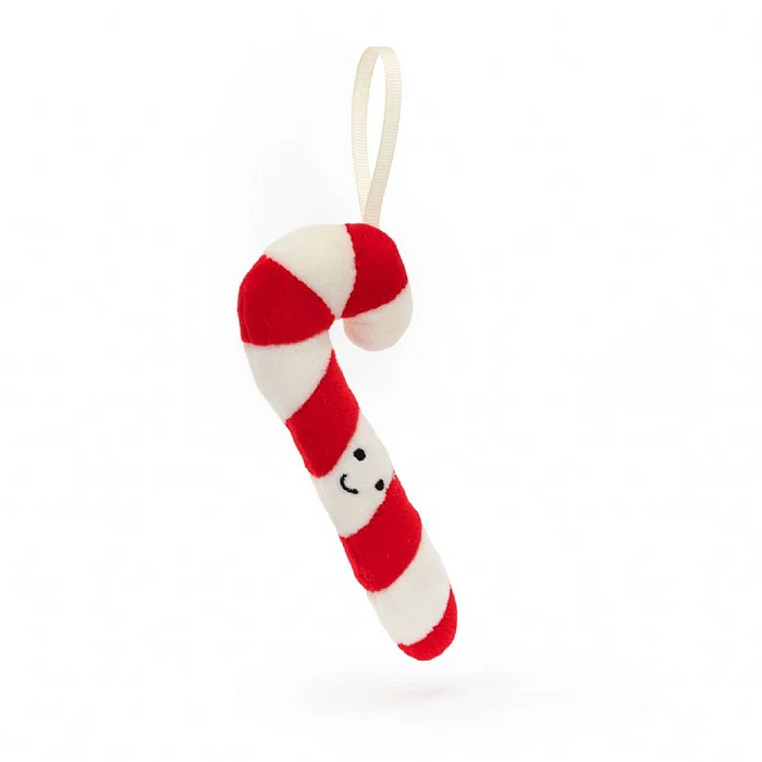 JellyCat Festive Folly Candy Cane  Plush Toy