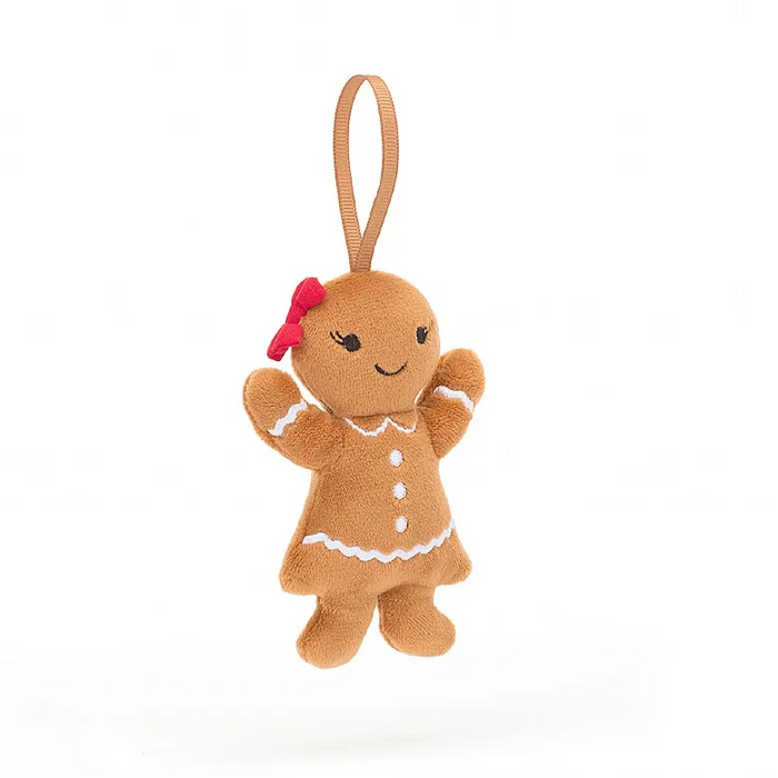JellyCat Festive Folly Gingerbread Ruby Plush Toy