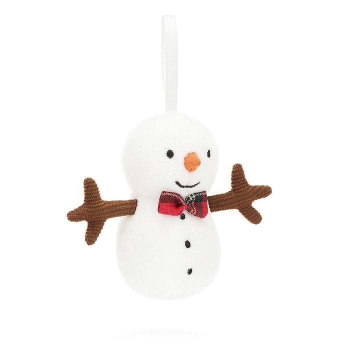 JellyCat Festive Folly Snowman Plush Toy