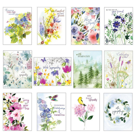 Greeting Card Assortment-Sympathy Greeting Cards