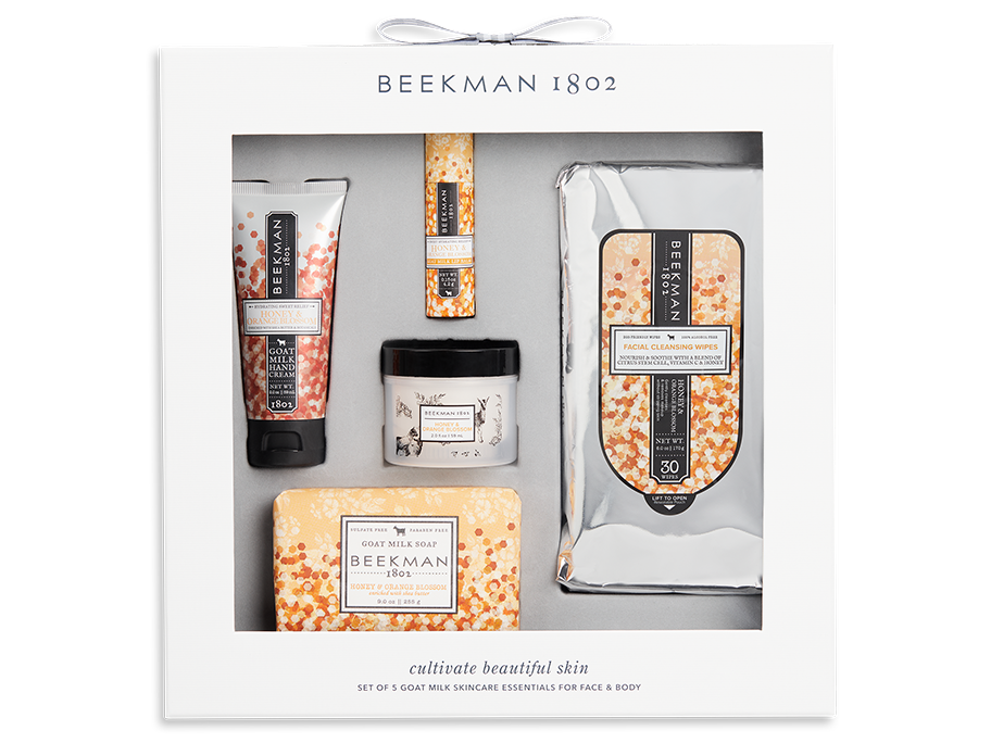 Beekman 1802 Honey & Orange Blossom Favorites Set