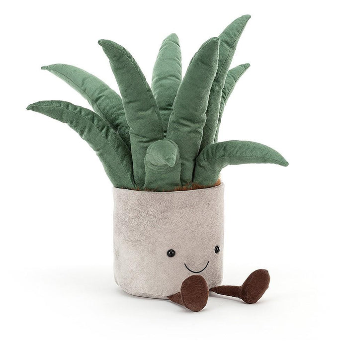 jellycat silly succulent aloe JellyCat Amuseable Aloe Vera Big Plush Toy — Pearl Grant Richmans