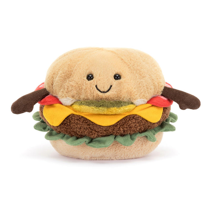 JellyCat Amuseable Burger Plush Toy