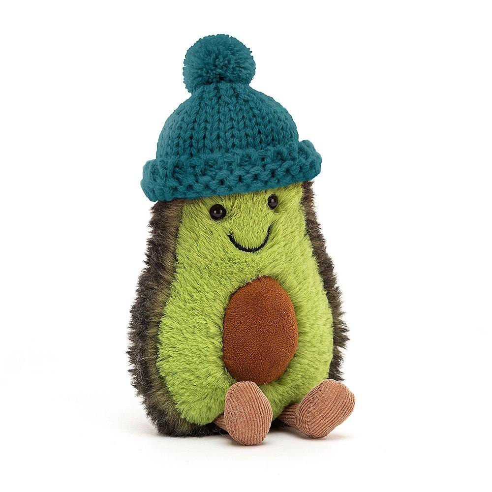 JellyCat Amuseable Cozi Avocado Teal Plush Toy — Pearl Grant Richmans