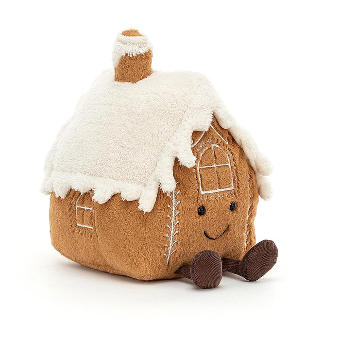 JellyCat Amuseable Gingerbread House Plush Toy