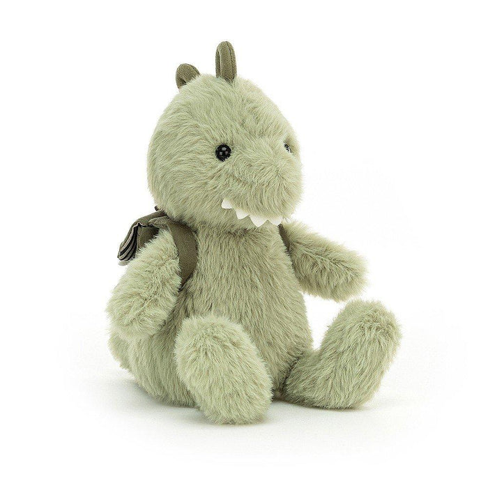 JellyCat Backpack Dino Plush Toy