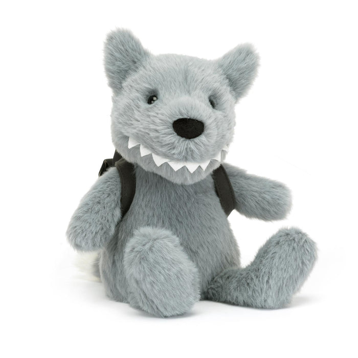 JellyCat Backpack Wolf Plush Toy