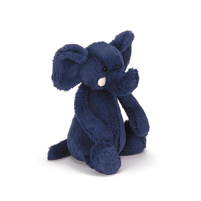 JellyCat Bashful Blue Elephant Medium Plush Toy
