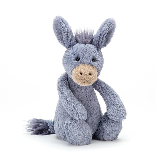 JellyCat Bashful Donkey Medium Plush Toy