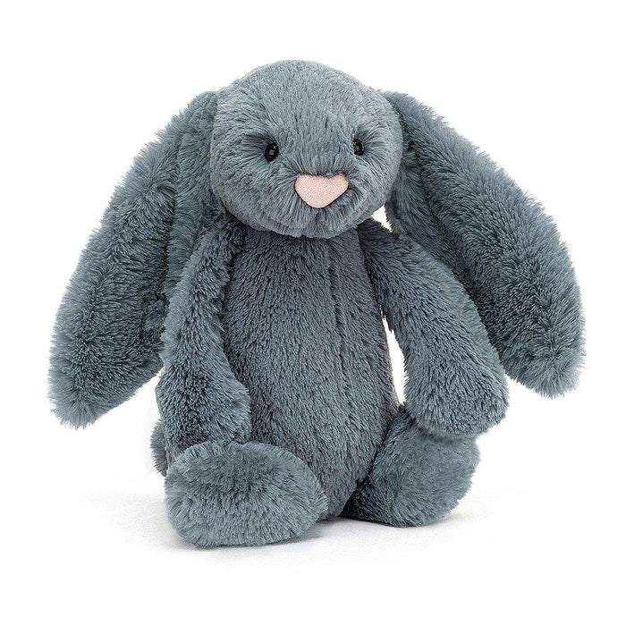 JellyCat Bashful Dusky Blue Bunny Medium Plush Toy