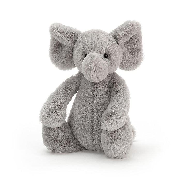 JellyCat Bashful Grey Elephant Small Plush Toy