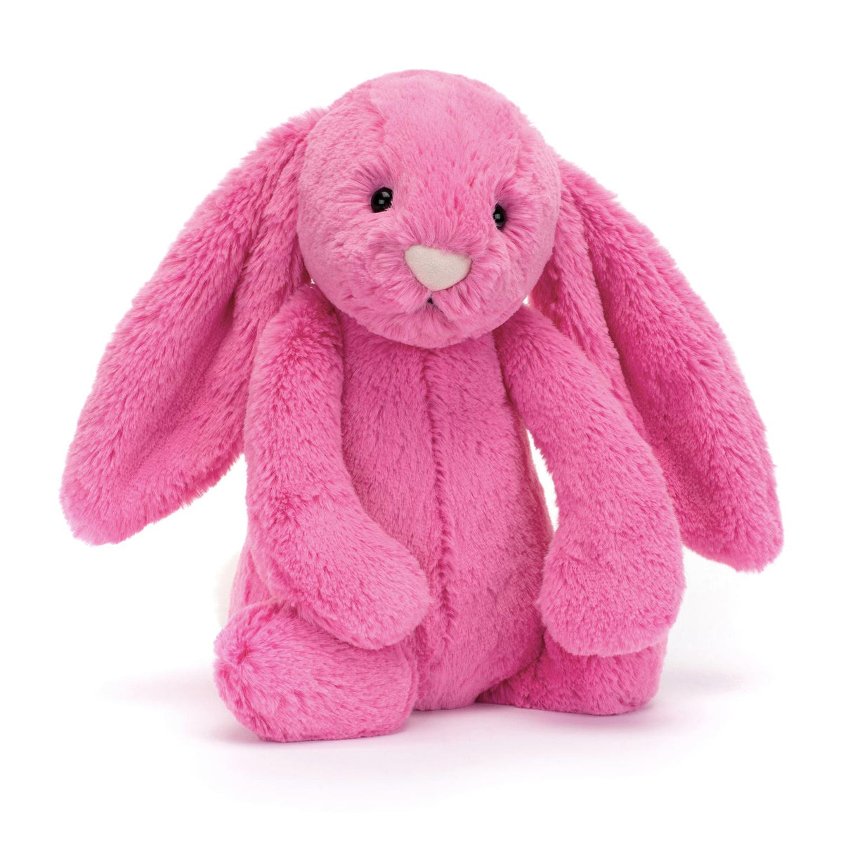 JellyCat Bashful Hot Pink Bunny Medium Plush Toy — Pearl Grant