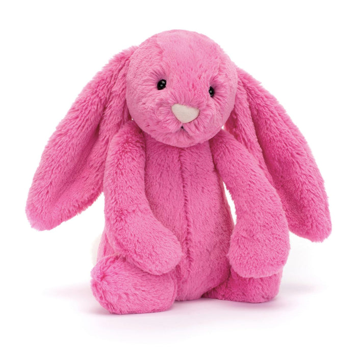 JellyCat Bashful Hot Pink Bunny Medium Plush Toy