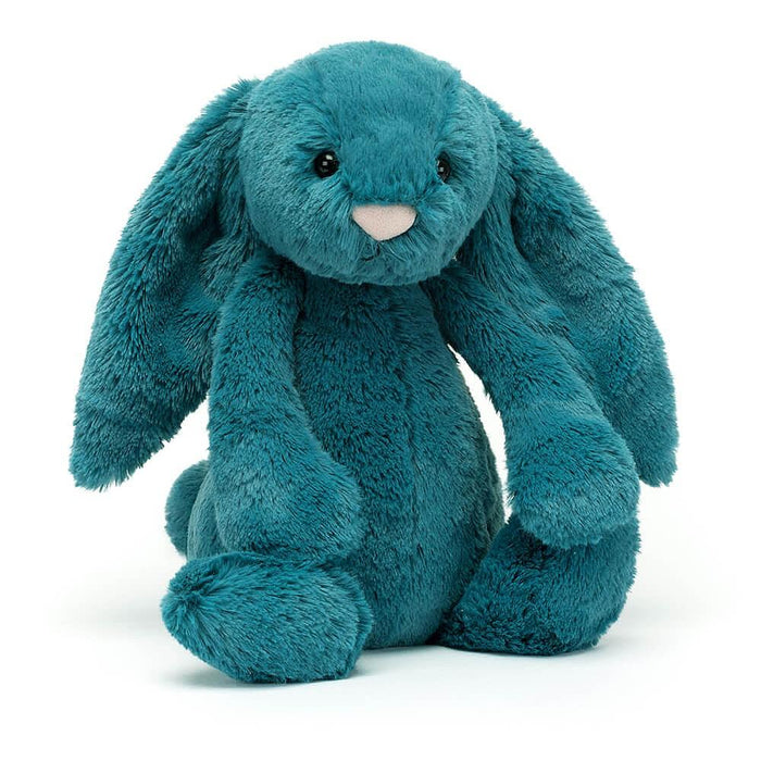 JellyCat Bashful Mineral Blue Bunny Medium Plush Toy