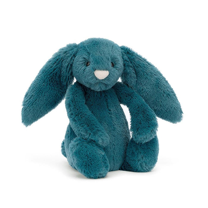 JellyCat Bashful Mineral Blue Bunny Small Plush Toy