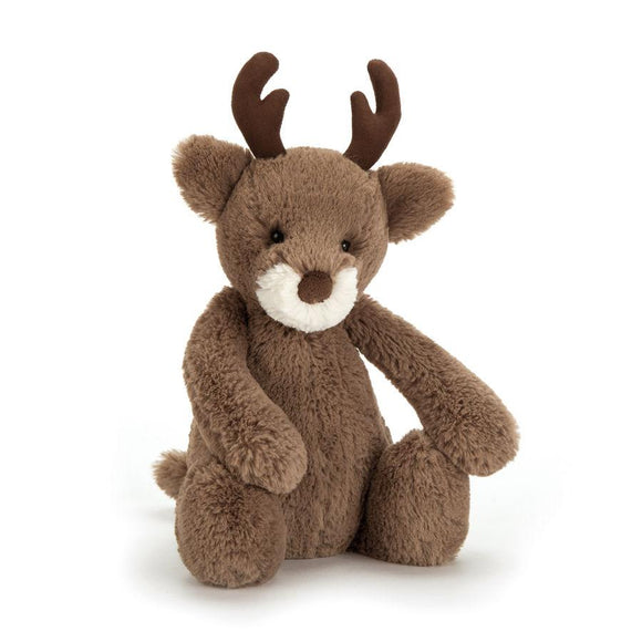 JellyCat Bashful Reindeer Medium Plush Toy