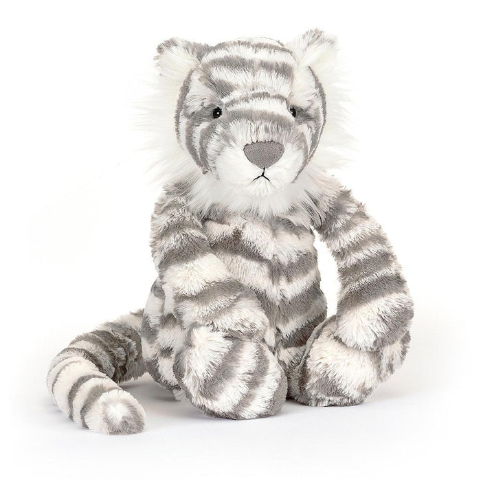 JellyCat Bashful Snow Tiger Medium Plush Toy