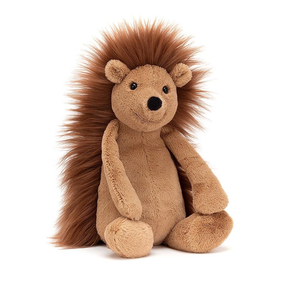 廃盤　新品　 Bashful Spike Hedgehog M JellyCat Bashful Spike Hedgehog Medium Plush Toy — Pearl Grant