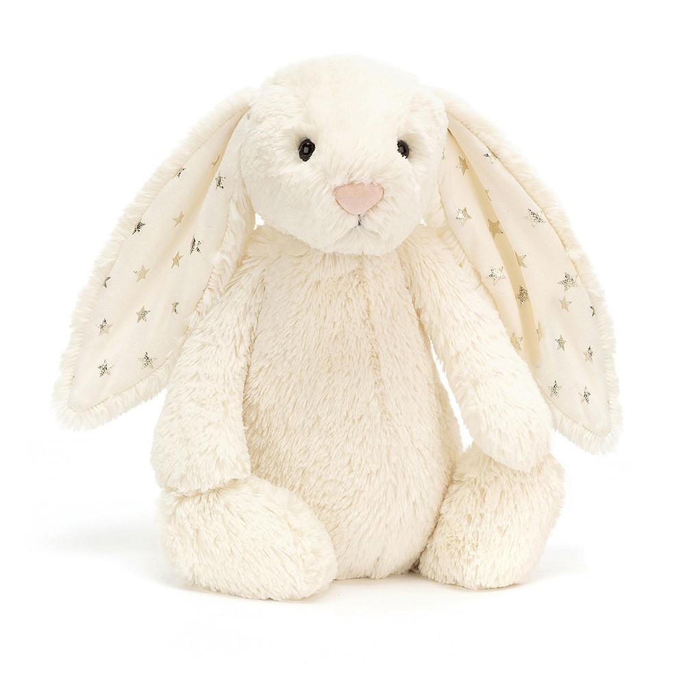 JellyCat Bashful Twinkle Bunny Original (Medium)Plush Toy — Pearl