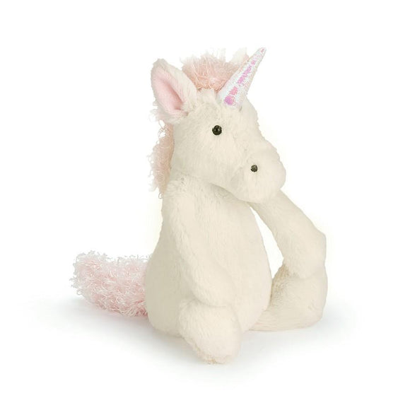 JellyCat Bashful Unicorn Small Plush Toy