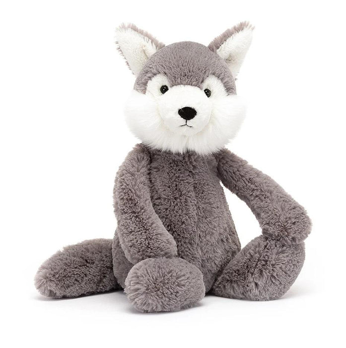 JellyCat Bashful Wolf Medium Plush Toy