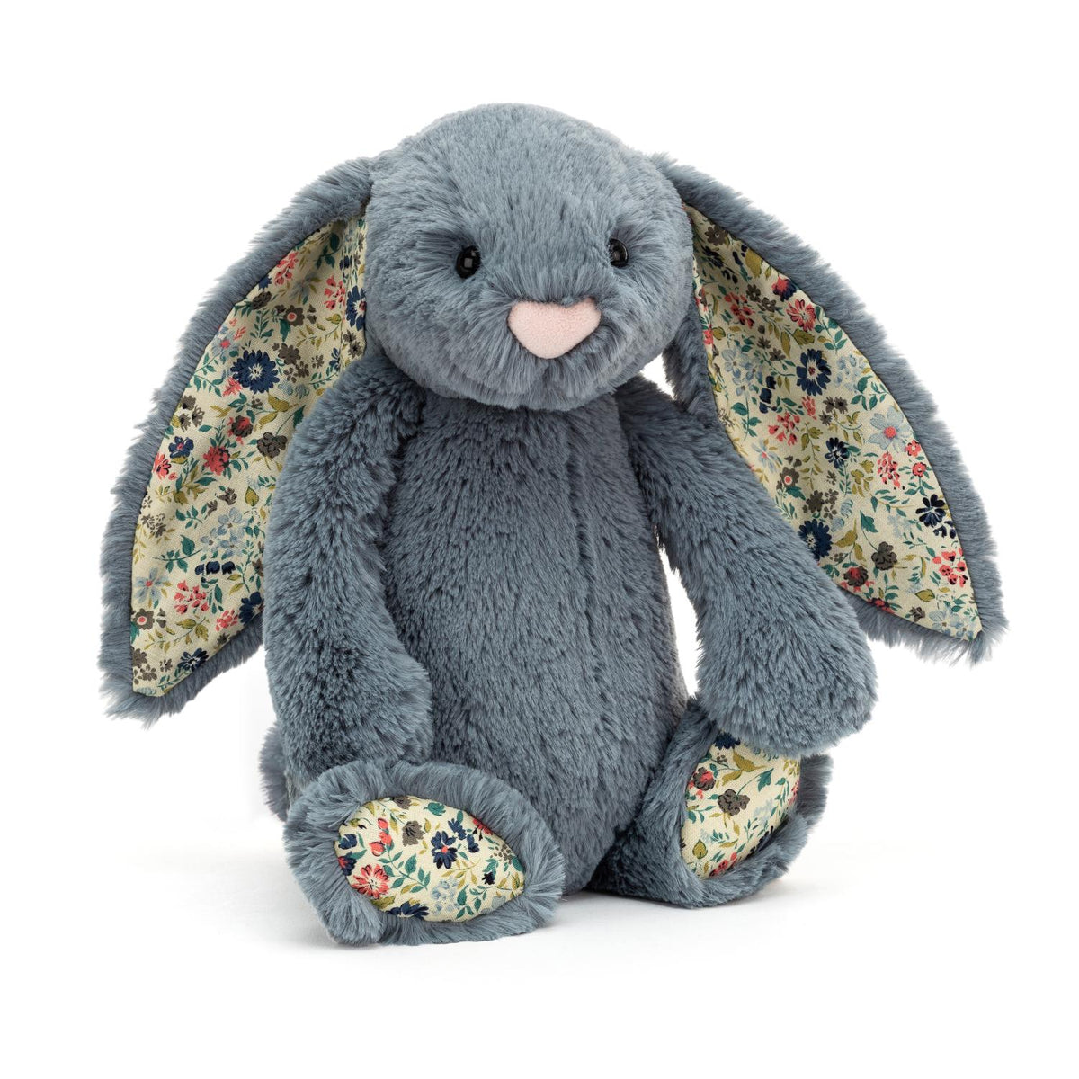  Medium BlossomDuskyBlueBunnyうさぎ JellyCat_Blossom_Dusky_Blue_Bu