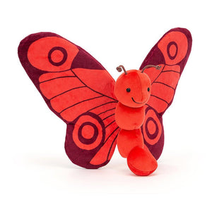 JellyCat Breezy Butterfly Poppy Plush Toy