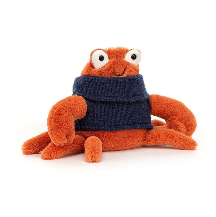 JellyCat Cozy Crew Crab Plush Toy