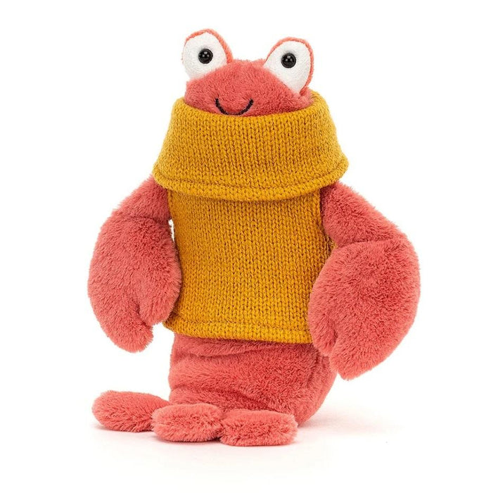 JellyCat Cozy Crew Lobster Plush Toy