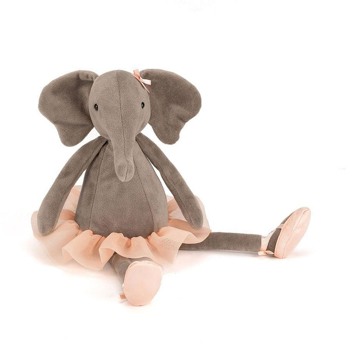 JellyCat Dancing Darcey Elephant Medium Plush Toy