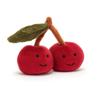 JellyCat Fabulous Fruit Cherry Plush Toy