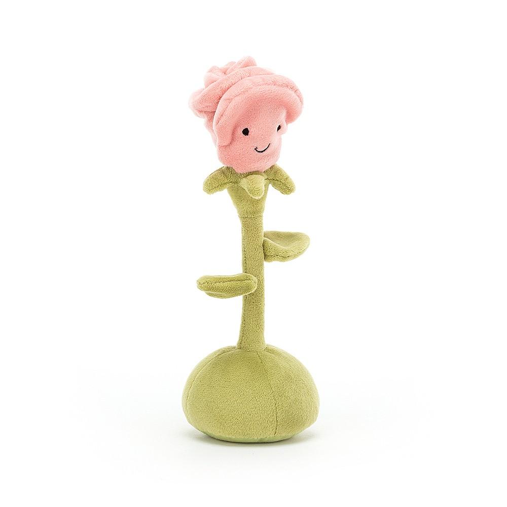 JellyCat Flowerlette Rose Plush Toy JellyCat Flowerlette Rose Plush Toy