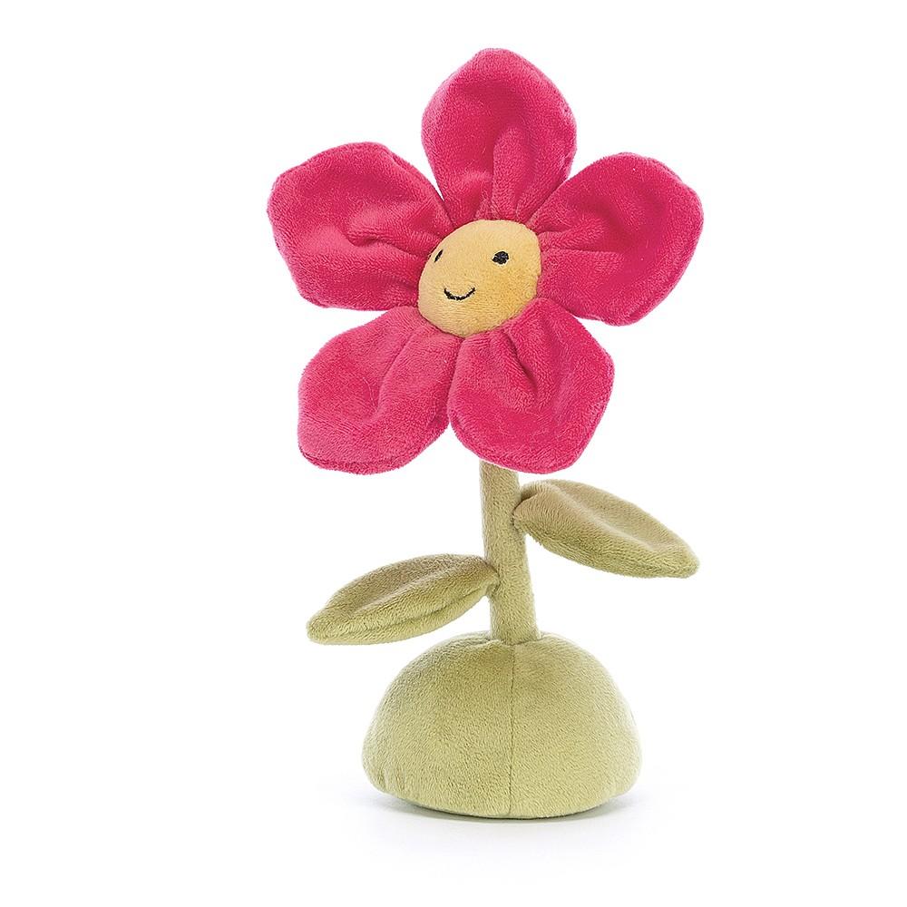 JellyCat Flowerlette Wild Rose Plush Toy  Pearl Grant Richmans
