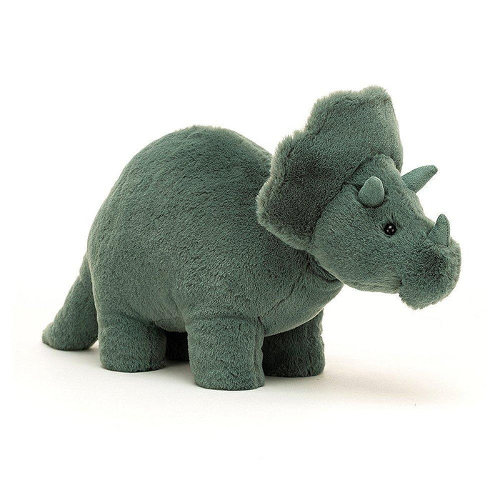 JellyCat Fossilly Triceratops Plush Toy