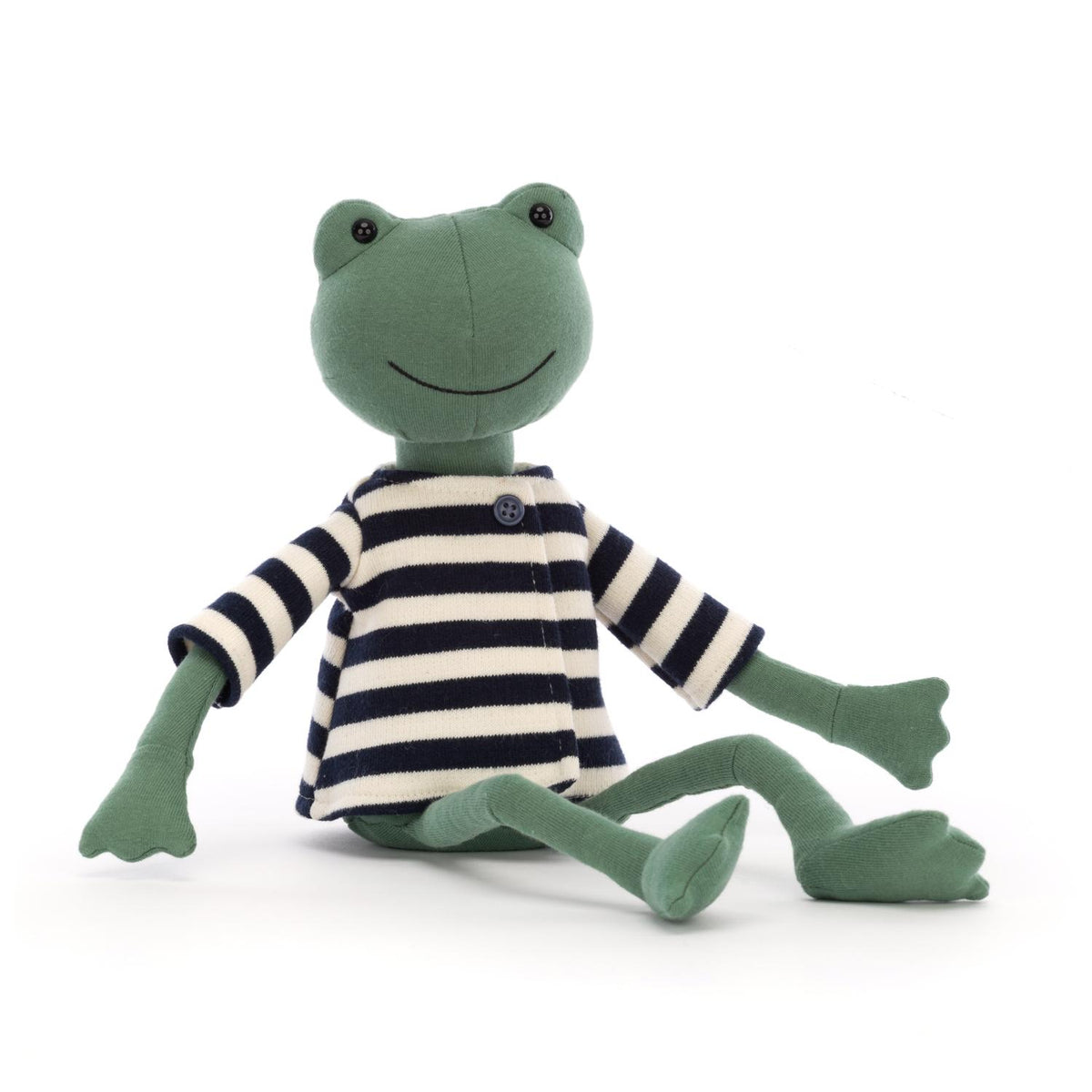 JellyCat Francisco Frog Plush Toy — Pearl Grant Richmans