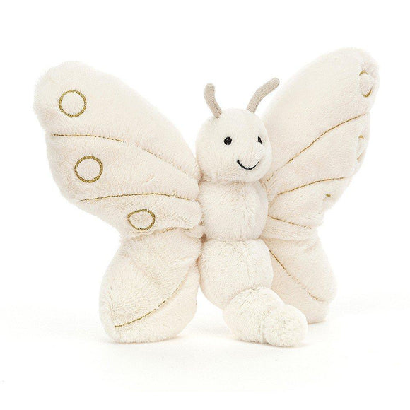 JellyCat Glistening Winter Butterfly Plush Toy