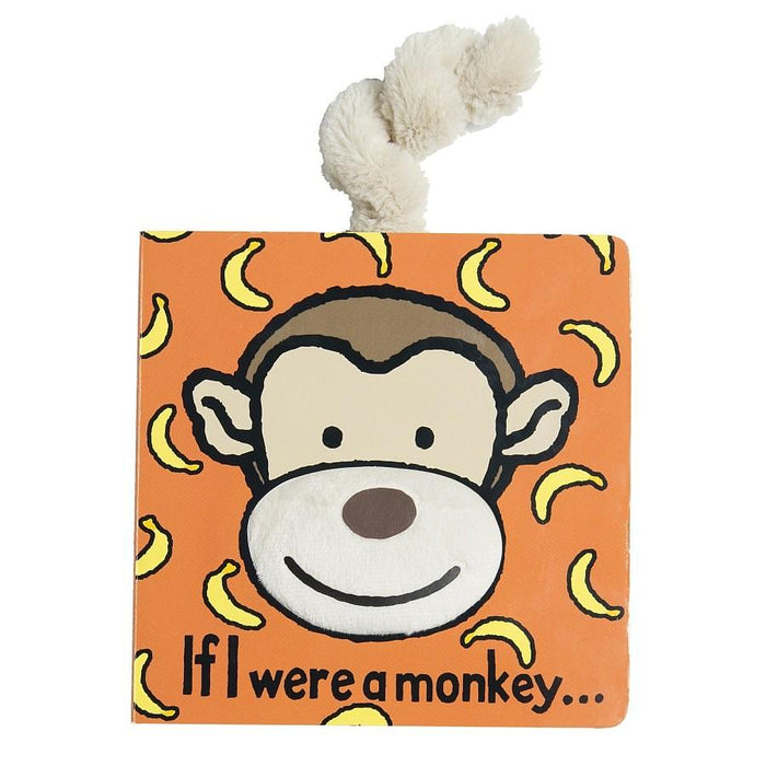 JellyCat If I Were a Monkey Book