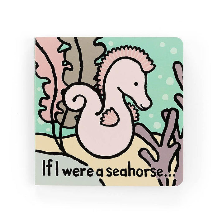 JellyCat If I were a Seahorse Book