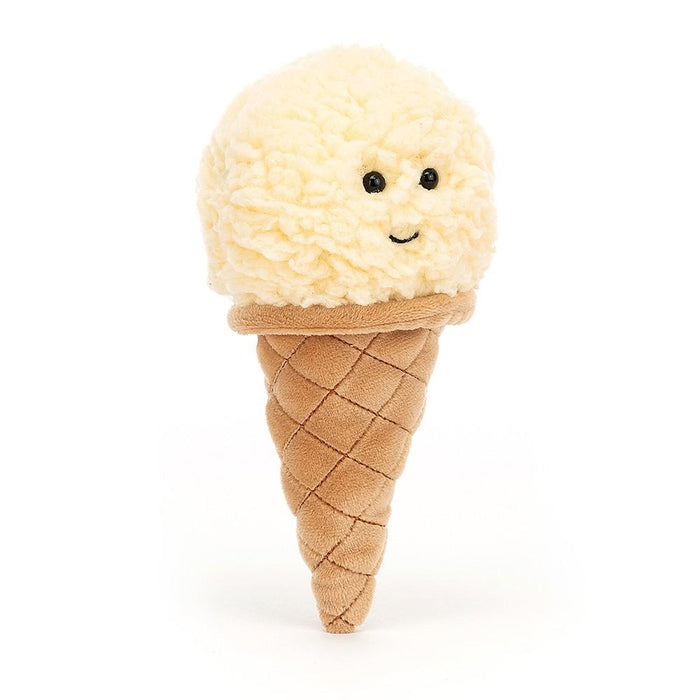 JellyCat Irresistible Ice Cream Vanilla Plush Toy