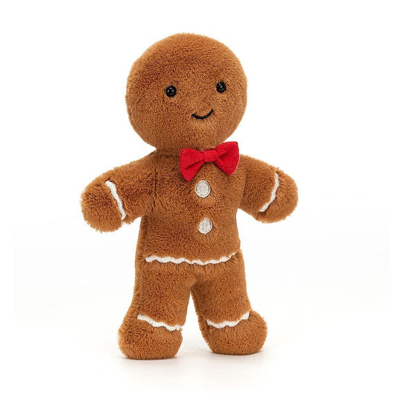JellyCat Jolly Gingerbread Fred Small Plush Toy