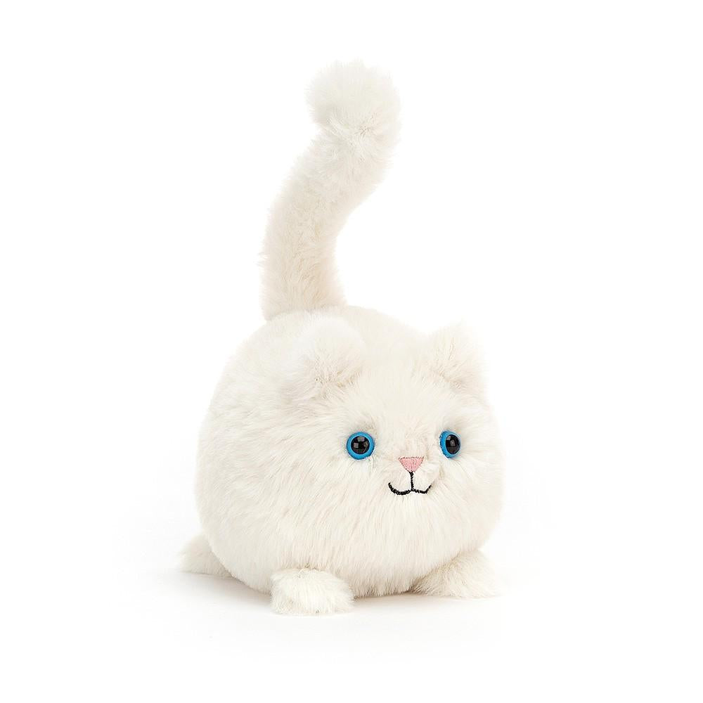 ほ*★様 廃盤 ジェリーキャット Cream Kitten Caboodle 白 JellyCat_Kitten_Caboodle_Cream