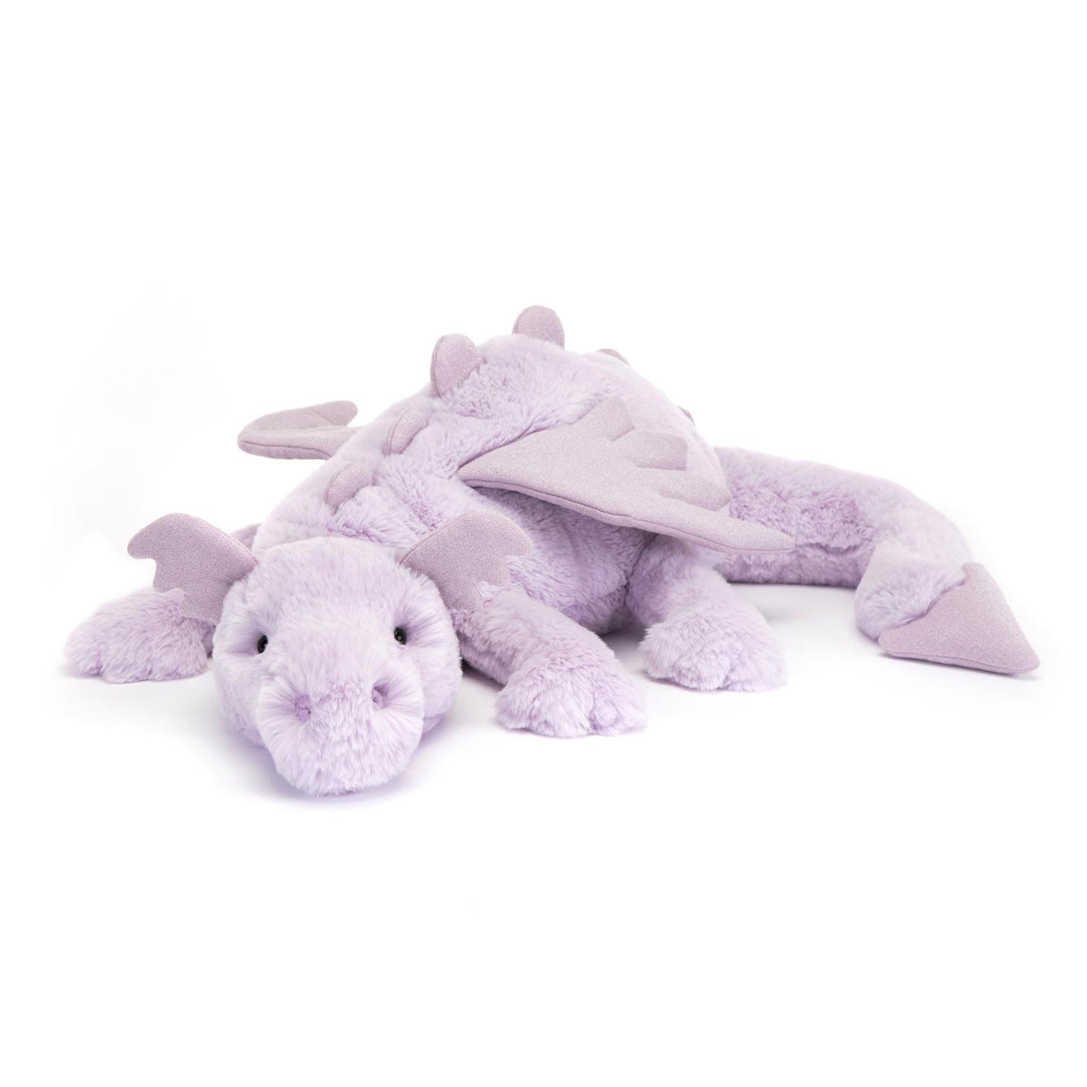JellyCat Lavender Dragon Huge Plush Toy — Pearl Grant Richmans