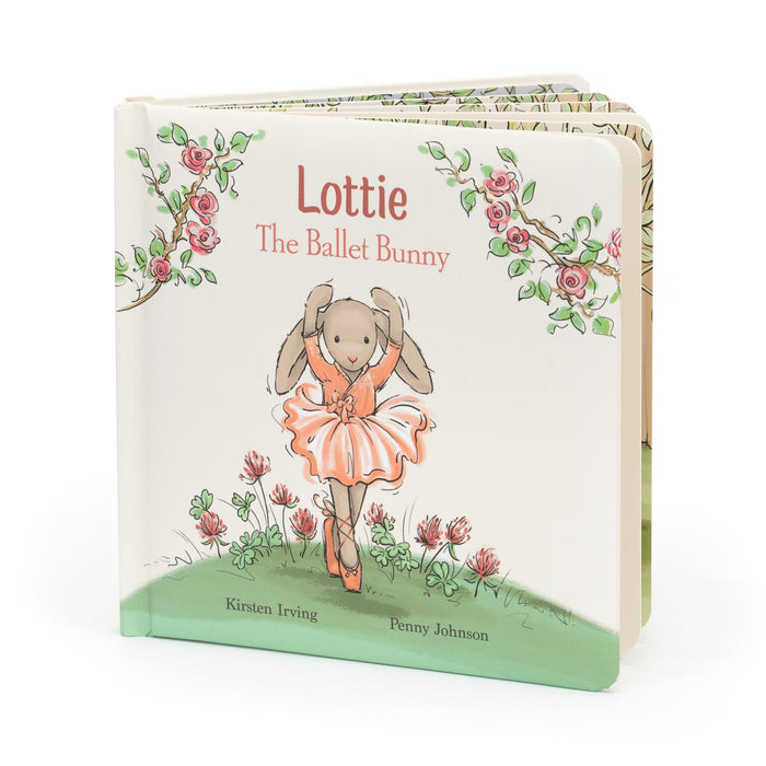 JellyCat Lottie the Ballet Bunny Book
