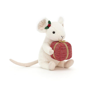 JellyCat Merry Mouse Present Plush Toy