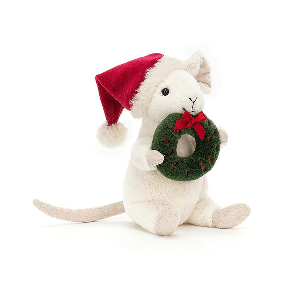 JellyCat Merry Mouse Wreath Plush Toy