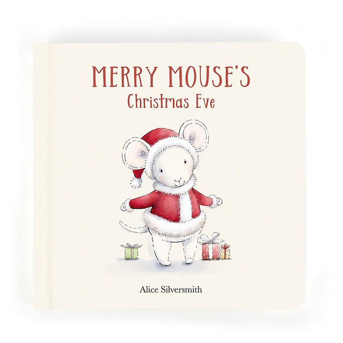 JellyCat Merry Mouse's Christmas Eve Book